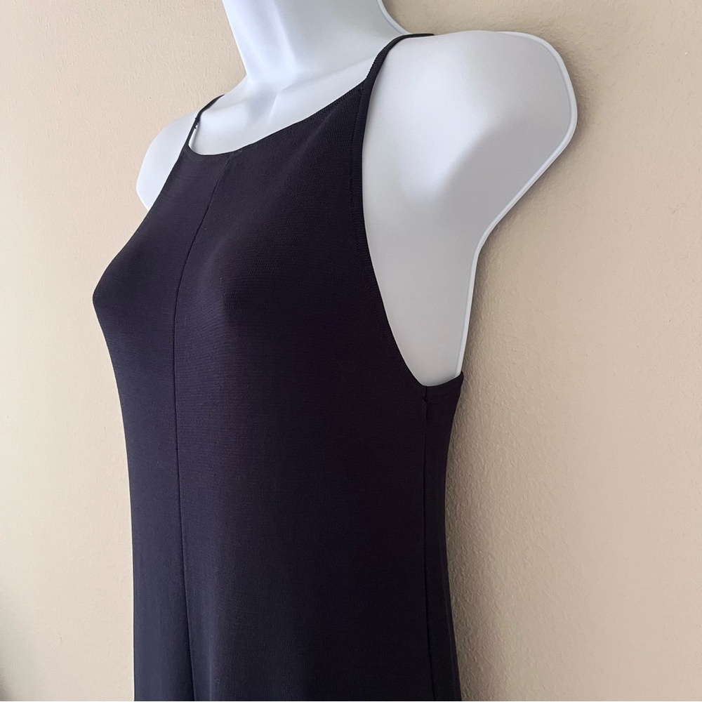 Zara Maxi Dress Size‎ Small Navy Sleeveless Classic Preppy - Picture 5 of 16